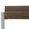 Banc avec éléments en bois L04 | Bild 4