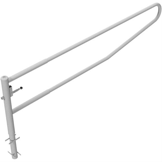 Barrière à grille pivotante