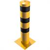 Borne en tube d'acier - Ø 193 x 3,6 mm pour fixation par chevilles jaune / noir | Bild 4