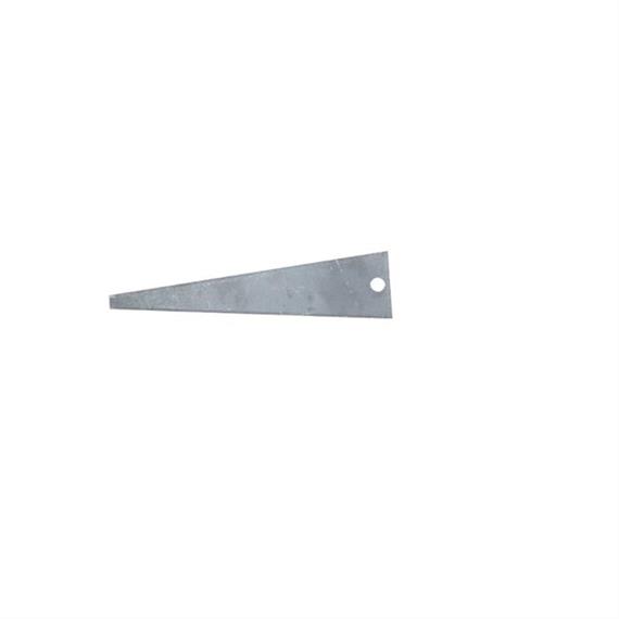 Cale pour serre-joint à colonne avec trou, brut, sans chaîne