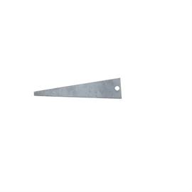 Cale pour serre-joint à colonne avec trou, brut, sans chaîne