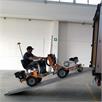 CMC - HMC Chariot d'entraînement avec entraînement hydraulique pour machines de marquage routier avec moteur Honda | Bild 5