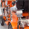 CMC - HMC Chariot d'entraînement avec entraînement hydraulique pour machines de marquage routier avec moteur Honda | Bild 4