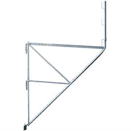 Echafaudage à console d'angle