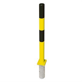 PARAT B Sperrpfosten, 76 / 1330 mm, gelb-schwarz
