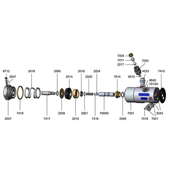 Piston complet pour P 80