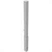 Poteau de barrage (poteau d'incendie) tube d'acier 70 x 70 mm amovible, avec fermeture triangulaire | Bild 2