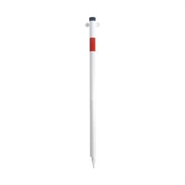 Poteau de délimitation en tube d'acier - Ø 42 x 2,5 mm fixe à enfoncer dans le sol