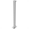 Poteau de délimitation en tube d'acier - Ø 60 x 2,5 mm fixe pour fixation par chevilles | Bild 2