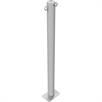 Poteau de délimitation en tube d'acier - Ø 60 x 2,5 mm fixe pour fixation par chevilles | Bild 2
