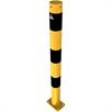 Poteau de délimitation en tube d'acier - Ø 76 x 2,6 mm jaune / noir | Bild 4
