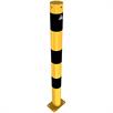 Poteau de délimitation en tube d'acier - Ø 76 x 2,6 mm jaune / noir | Bild 2