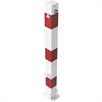 Poteau de délimitation (poteau rabattable) tube d'acier 70 x 70 mm rabattable, avec fermeture triangulaire | Bild 4