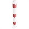 Poteau de délimitation (poteau rabattable) tube d'acier 70 x 70 mm rabattable, avec fermeture triangulaire | Bild 2