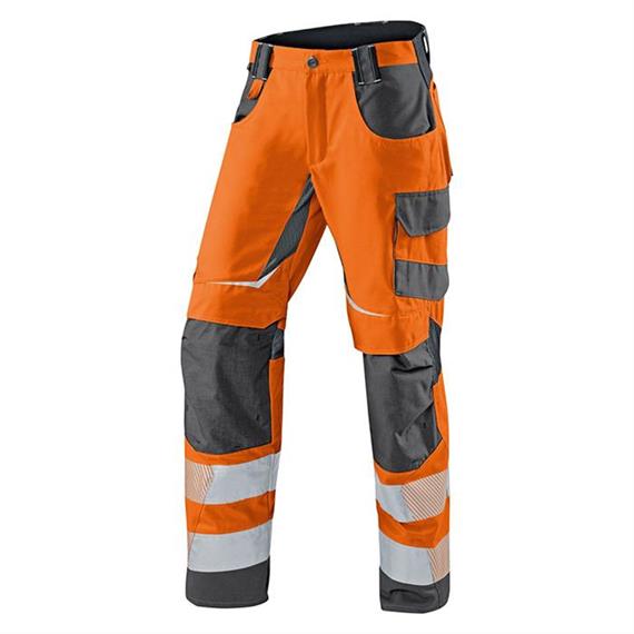 REFLECTIQ Pantalon d'été haute visibilité PSA 2 - orange vif/anthracite