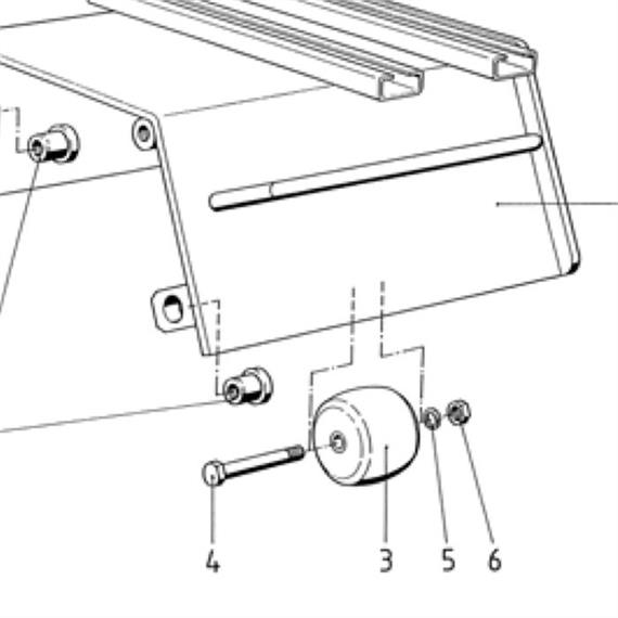 Rouleau de chenille FR 200