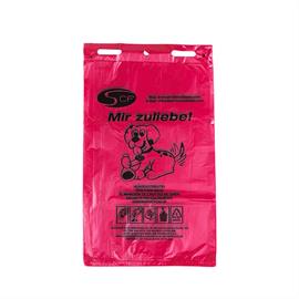 Sachets pour déchets canins pour distributeur de sachets Snoopie - Rouge