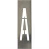 SET de pochoirs métalliques pour lettres en métal de 40 cm de haut - A à Z - Lettre A - 30 cm