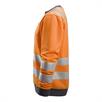 Sweat-shirt haute visibilité, classe de sécurité 2/3 orange | Bild 2