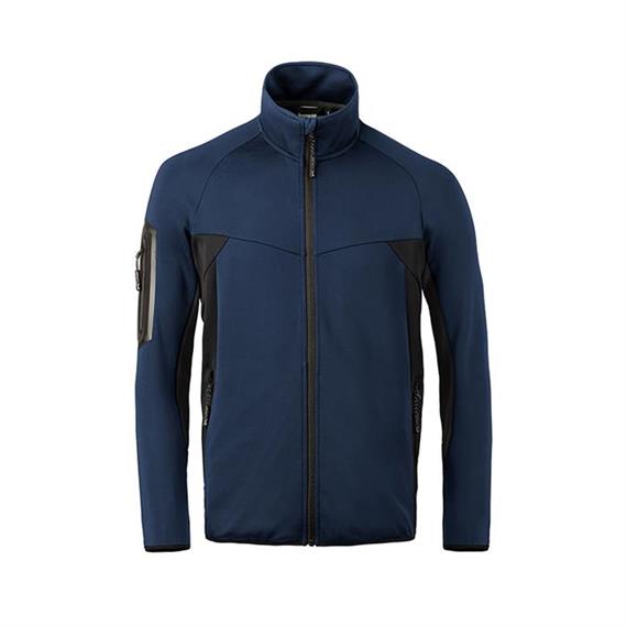 Veste stretch bleu foncé/noir