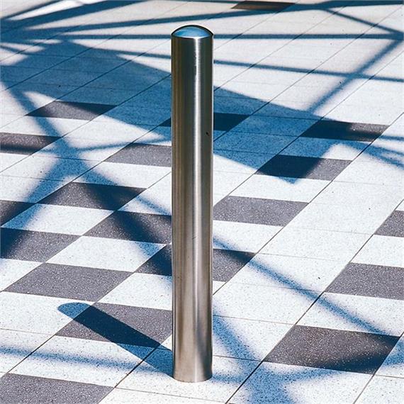 CITY bollard BERLIN, ανοξείδωτο ατσάλι, τριγωνικό