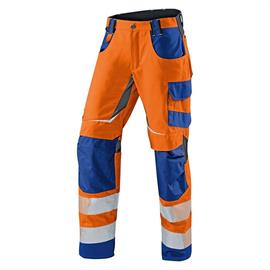REFLECTIQ High-Vis καλοκαιρινό παντελόνι PSA 2 - προειδοποιητικό πορτοκαλί/μπλε κοβαλτίου