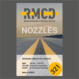 RMCD - Ακροφύσιο airless για διαγραμμίσεις/διαγραμμίσεις - 321
