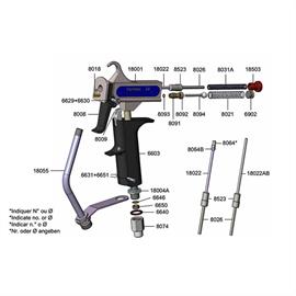 Αντίπαξι για βελόνα KAM-18099C