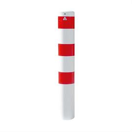 Σωληνωτό χαλύβδινο κολωνάκι - Ø 193 x 3,6 mm σταθερό, για τοποθέτηση σε σκυρόδεμα γαλβανισμένο εν θερμώ