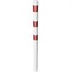 Χαλύβδινος σωλήνας φραγμού - Ø 76 x 2,6 mm σταθερός, για τοποθέτηση σε σκυρόδεμα γαλβανισμένος εν θερμώ / λευκή επίστρωση | Bild 4