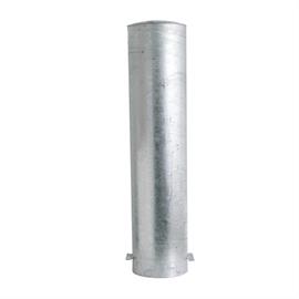 Acélcsöves poller - Ø 273 x 5 mm, betonba helyezhető, sárga/fekete színű