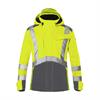 PROTECTIQ High-Vis hardshell dzseki PSA 2 - figyelmeztetés sárga/antracit