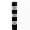 Rugalmas poller BERND fekete, fehér csíkokkal - 800 mm | Bild 2