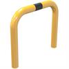 Barra di protezione antiurto in tubo d'acciaio - Ø 76 mm giallo / nero