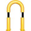 Barra di protezione antiurto in tubo d'acciaio - Ø 76 mm giallo / nero | Bild 2