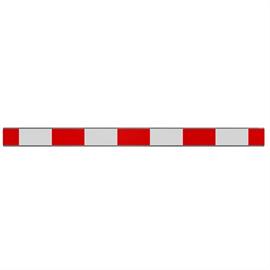 Barriera alta 100 mm per la recinzione della barriera di costruzione Barriera lunga 1,60 m con curva speciale