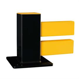 BLACK BULL barriera a pavimento ibrida montante inizio / fine