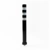 Dissuasore flessibile BERND nero con strisce bianche - 1000 mm