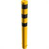 Dissuasore tubolare in acciaio - Ø 152 x 3,2 mm fisso, da incastrare nel calcestruzzo giallo / nero | Bild 4