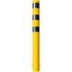 Dissuasore tubolare in acciaio - Ø 152 x 3,2 mm fisso, da incastrare nel calcestruzzo giallo / nero | Bild 3