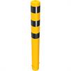 Dissuasore tubolare in acciaio - Ø 152 x 3,2 mm fisso, da incastrare nel calcestruzzo giallo / nero | Bild 2
