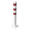 Dissuasore tubolare in acciaio - Ø 152 x 3,2 mm fisso, per tassellatura con tappo in acciaio saldato inclinabile con st | Bild 4
