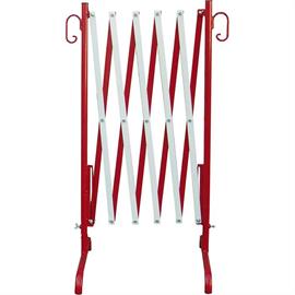 Forbici per barriere, estensibili fino a 3,50 m, rosso / bianco