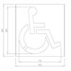 Modello di contrassegno per disabili