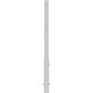 Palo di sbarramento in tubo d'acciaio 70 x 70 mm rimovibile, con serratura triangolare | Bild 3