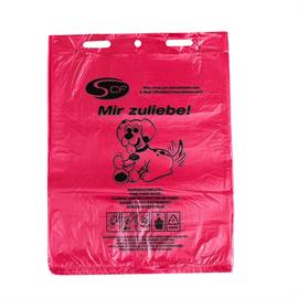 Sacchetti per cani per dispenser Flexi - rosso