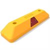 Soglia di parcheggio e di guida Colore: giallo, con riflettori rossi 2 riflettori prismatici rossi premontati