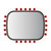 Specchio per il traffico in acciaio inox Basic - Lotos 700 x 900 mm, ovale