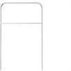 Staffa piana curva in acciaio per sporgenze, 50 x 12 mm | Bild 2
