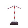 Supporto per catena, pesante - tubo d'acciaio Ø 60 mm zincato a caldo bianco/rosso